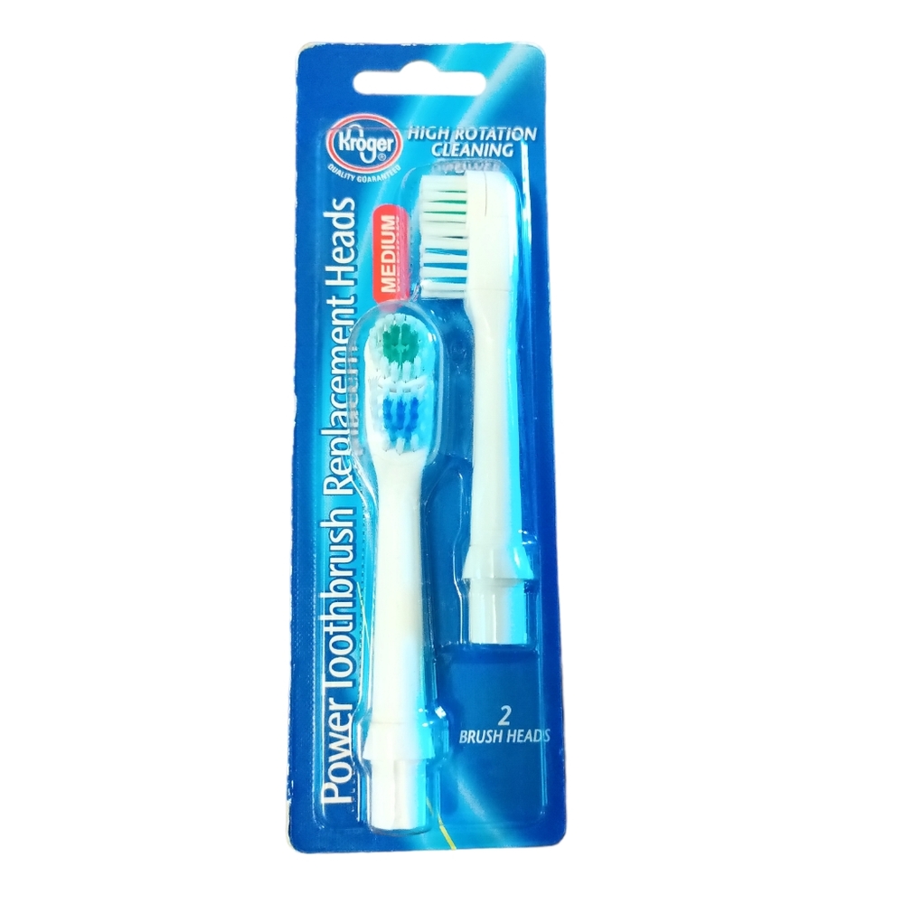 Power Toothbrush Replacement Heads Set of 2